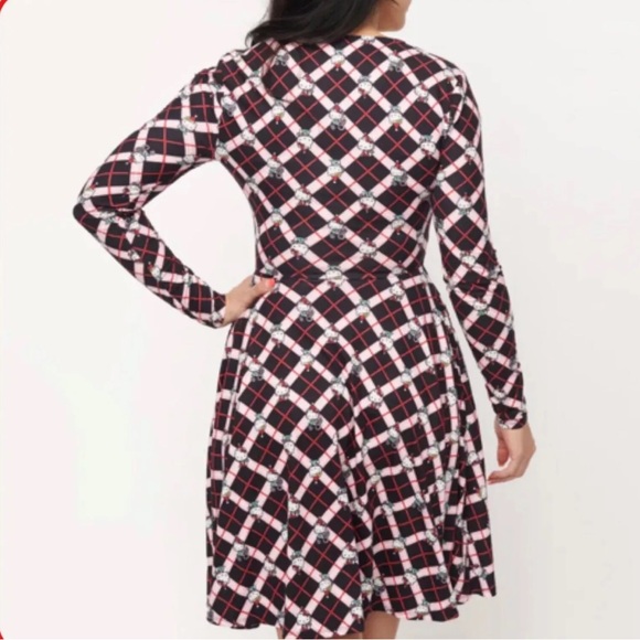 Hello Kitty X Unique Vintage Hello Gorgeous Christmas Character Dress NWT 3X - Picture 3 of 16